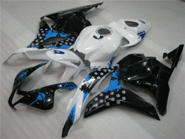 Purchase 2009-2012 Black White Blue Honda CBR600RR Motor Fairings UK