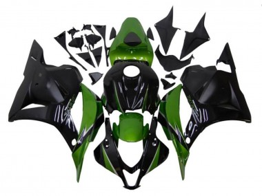 Purchase 2009-2012 Black Green Honda CBR600RR Motorcycle Fairings UK