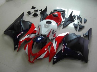 Purchase 2009-2012 Red Dark Blue Honda CBR600RR Bike Fairing Kit UK