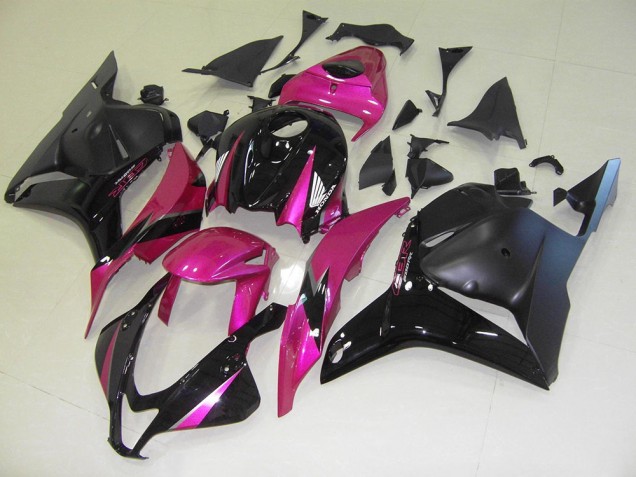 Purchase 2009-2012 Pink Black Honda CBR600RR Motorcycle Fairings Kit UK