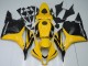 Purchase 2009-2012 Yellow Matte Black Honda CBR600RR Motorcycle Fairings UK