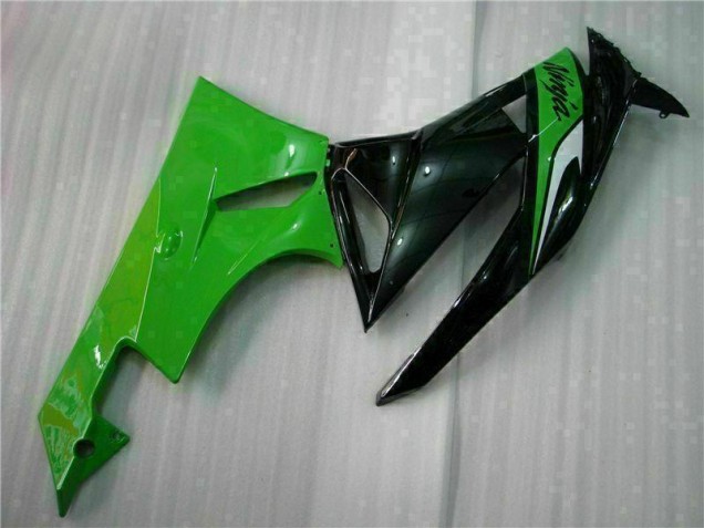Purchase 2009-2012 Black Green Kawasaki ZX6R Bike Fairing Kit UK Purchase 2009-2012 Black Green Kawasaki ZX6R Bike Fairing Kit UK