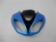 Purchase 2009-2012 Light Blue Glossy Black Kawasaki ZX6R Motorcycle Fairings UK