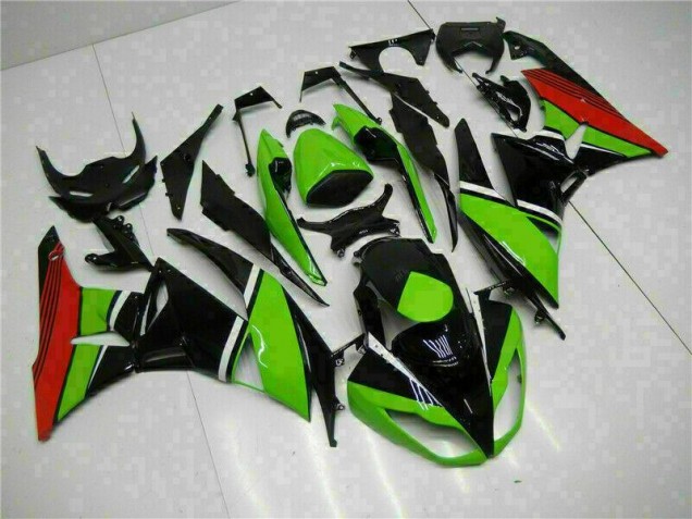 Purchase 2009-2012 Black Green Red Kawasaki ZX6R Bike Fairing Kit UK Purchase 2009-2012 Black Green Red Kawasaki ZX6R Bike Fairing Kit UK