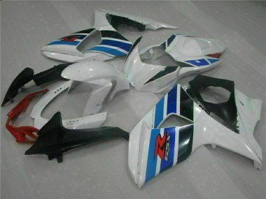 Purchase 2009-2016 White Blue Black Suzuki GSXR 1000 Full Motorcycle Fairings UK