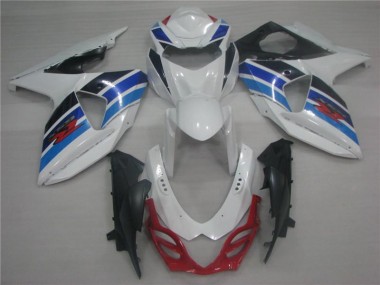 Purchase 2009-2016 White Blue Suzuki GSXR1000 Replacement Fairings UK