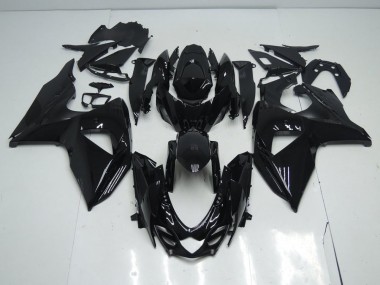 Purchase 2009-2016 Glossy Black Suzuki GSXR 1000 K9 Motorbike Fairings UK