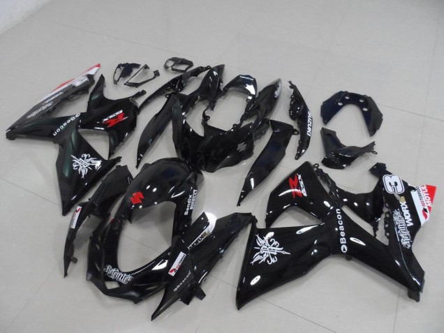 Purchase 2009-2016 Black Beacon Suzuki GSXR 1000 K9 Motorcycle Fairing Kit UK Purchase 2009-2016 Black Beacon Suzuki GSXR 1000 K9 Motorcycle Fairing Kit UK