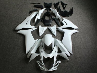 Purchase 2011-2024 White Suzuki GSXR 600/750 Motorcycle Fairings Kit UK