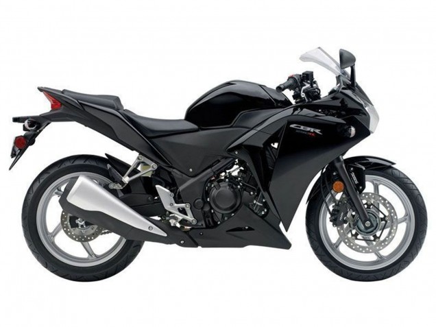 Purchase 2011-2015 Matte Black Honda CBR250RR Motorcycle Fairing UK