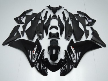 Purchase 2011-2015 Glossy Black Matte Black Honda CBR250RR Motorcycle Fairings UK