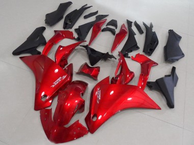 Purchase 2011-2015 Red Matte Black Honda CBR250RR Motorcycle Fairings UK