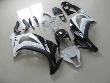 Purchase 2011-2015 White Black Kawasaki ZX10R Motorbike Fairings UK