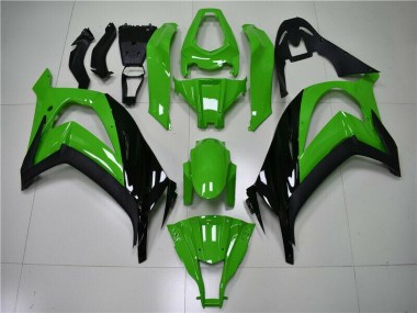 Purchase 2011-2015 Green Black Kawasaki ZX10R Replacement Fairings UK