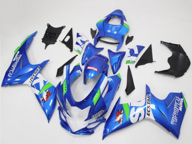 Purchase 2011-2024 Blue White Green Suzuki GSXR 600/750 Motorcycle Fairings UK