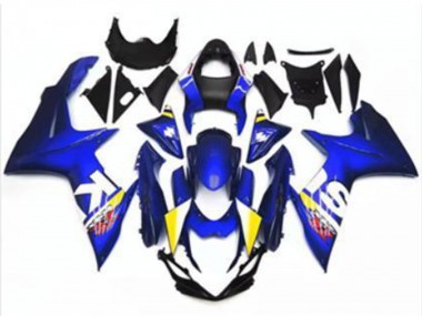 Purchase 2011-2024 Blue White Suzuki GSXR 600/750 Motorcycle Fairing UK
