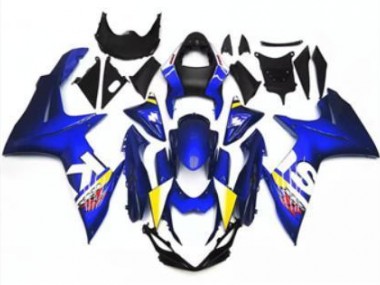 Purchase 2011-2024 Blue White Suzuki GSXR 600/750 Moto Fairings UK