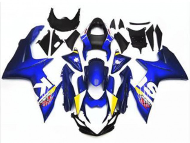 Purchase 2011-2024 Blue White Suzuki GSXR 600/750 Motorcycle Fairing UK
