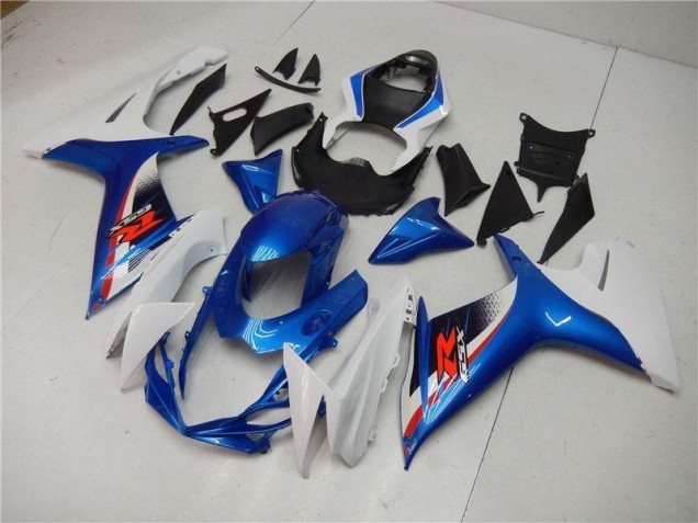 Purchase 2011-2024 Blue White Suzuki GSXR 600/750 Motorcycle Replacement Fairings UK Purchase 2011-2024 Blue White Suzuki GSXR 600/750 Motorcycle Replacement Fairings UK