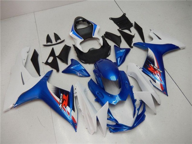 Purchase 2011-2024 Blue White Suzuki GSXR 600/750 Motorcycle Replacement Fairings UK Purchase 2011-2024 Blue White Suzuki GSXR 600/750 Motorcycle Replacement Fairings UK