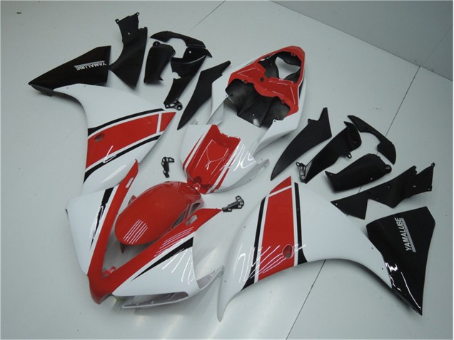 Purchase 2012-2014 White Red Black Yamaha YZF R1 Motorcylce Fairings UK Purchase 2012-2014 White Red Black Yamaha YZF R1 Motorcylce Fairings UK