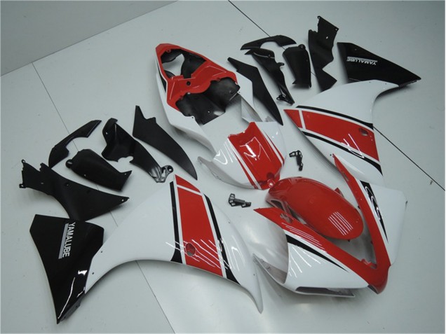 Purchase 2012-2014 White Red Black Yamaha YZF R1 Motorcylce Fairings UK Purchase 2012-2014 White Red Black Yamaha YZF R1 Motorcylce Fairings UK