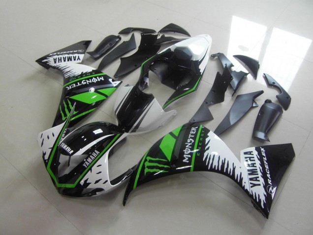 Purchase 2012-2014 White Green Monster Yamaha YZF R1 Moto Fairings UK Purchase 2012-2014 White Green Monster Yamaha YZF R1 Moto Fairings UK