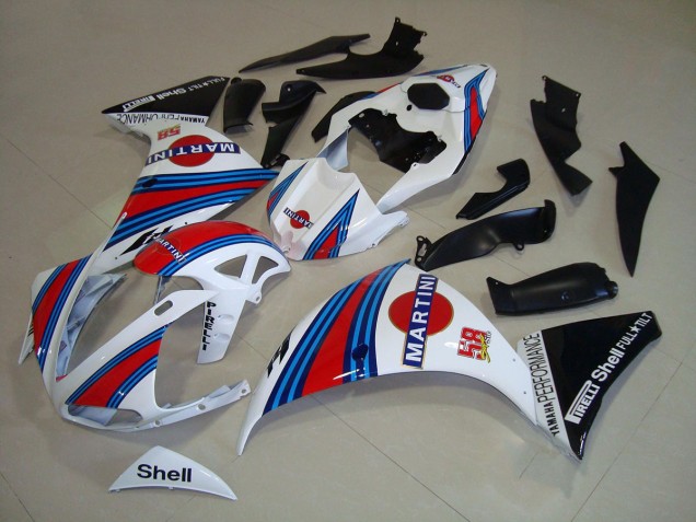 Purchase 2012-2014 White Black Martini Yamaha YZF R1 Replacement Fairings UK Purchase 2012-2014 White Black Martini Yamaha YZF R1 Replacement Fairings UK