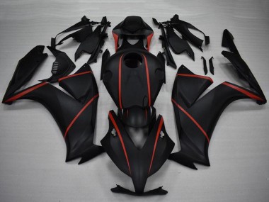 Purchase 2012-2016 Matte Black Red Honda CBR1000RR Motorcycle Fairings UK