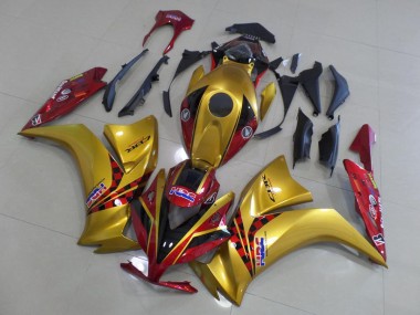 Purchase 2012-2016 Gold and Dark Red Honda CBR1000RR Motor Fairings UK