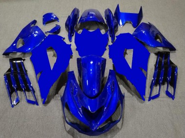 Purchase 2012-2024 Blue Black Kawasaki ZX14R ZZR1400 Motorcycle Fairings UK