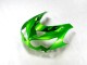 Purchase 2012-2024 Green Glossy Black Kawasaki ZX14R ZZR1400 Motorcycle Fairing UK