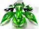Purchase 2012-2024 Green Glossy Black Kawasaki ZX14R ZZR1400 Motorcycle Fairing UK