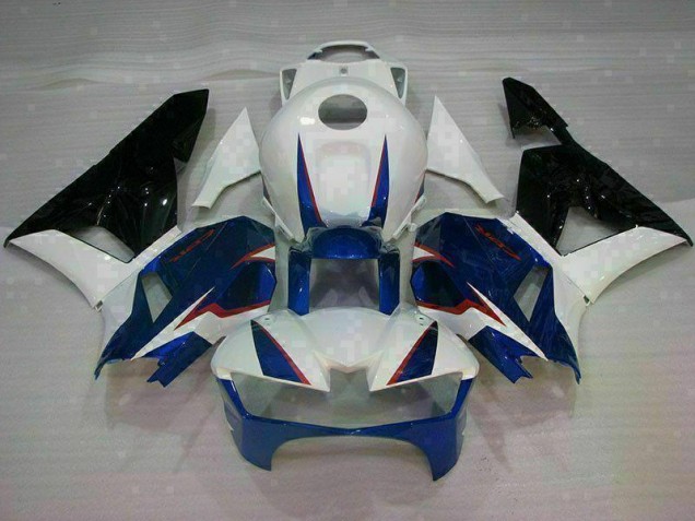 Purchase 2013-2023 Blue White Honda CBR600RR Motorcycle Fairings UK