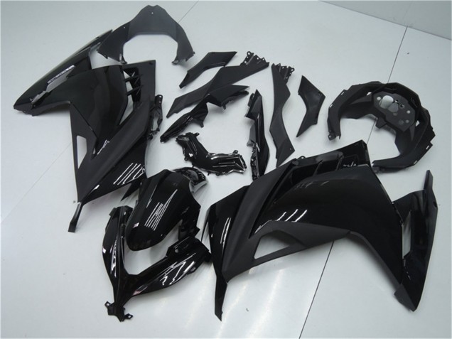 Purchase 2013-2024 Glossy Black Matte Black Kawasaki Ninja 300 EX300R Motorcycle Fairings UK
