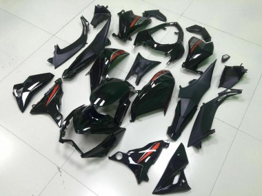 Purchase 2013-2018 Glossy Black Red Silver Kawasaki Z800 Motorcycle Fairings UK