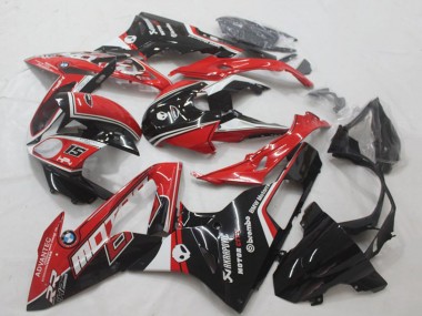 Purchase 2015-2016 White Red Glossy Black BMW S1000RR Motorcycle Fairing UK
