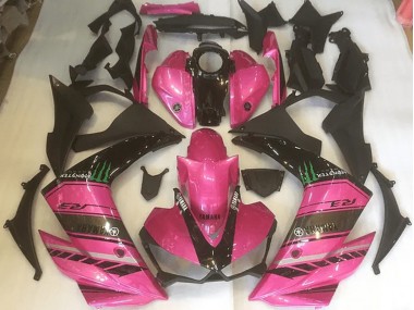 Purchase 2015-2022 Pink and Black Yamaha YZF R3 Replacement Fairings UK