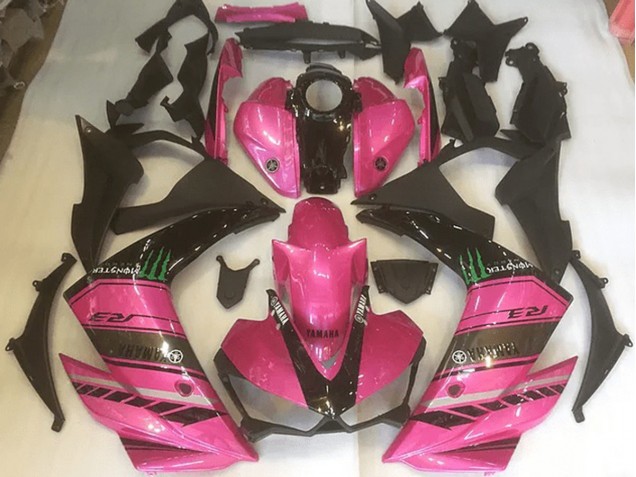 Purchase 2015-2022 Pink and Black Yamaha YZF R3 Replacement Fairings UK Purchase 2015-2022 Pink and Black Yamaha YZF R3 Replacement Fairings UK