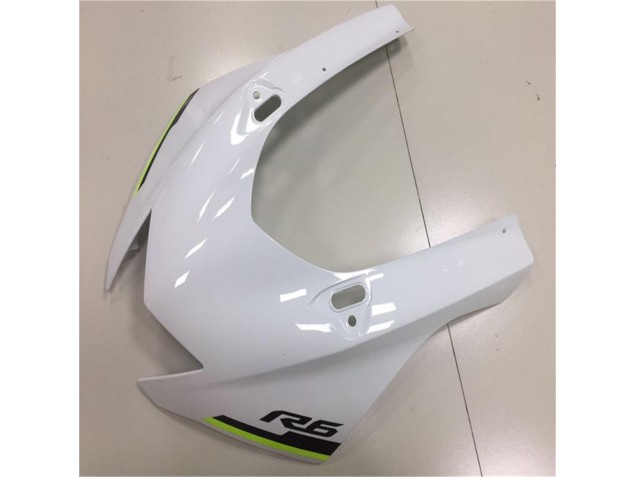 Purchase 2017-2023 White Silver Yamaha YZF R6 Motorcycle Fairing Kits UK Purchase 2017-2023 White Silver Yamaha YZF R6 Motorcycle Fairing Kits UK