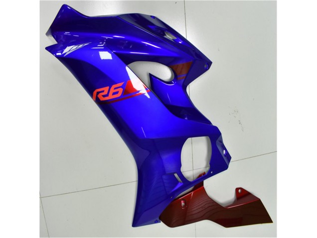Purchase 2017-2023 Blue Red Yamaha YZF R6 Motorcycle Fairing Kit UK