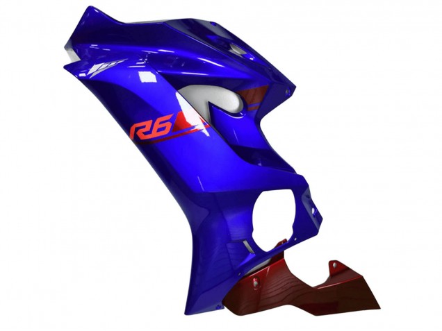 Purchase 2017-2023 Blue Red Yamaha YZF R6 Motorcycle Fairings UK