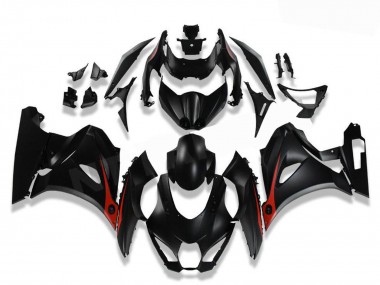Purchase 2017-2024 Black Red Suzuki GSXR 1000 Motorcycle Fairings UK