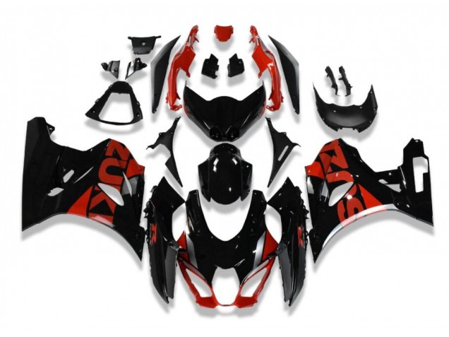 Purchase 2017-2023 Black Red Suzuki GSXR 1000 Motorcycle Fairings Kit UK Purchase 2017-2023 Black Red Suzuki GSXR 1000 Motorcycle Fairings Kit UK