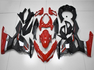 Purchase 2018-2024 Red Grey Black Kawasaki EX400 Motorcycle Fairings UK