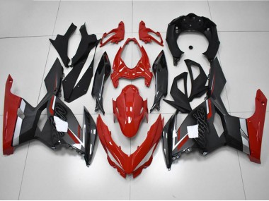 Purchase 2018-2024 Red Grey Black Kawasaki EX400 Motorcycle Fairings UK