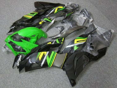 Purchase 2019-2022 Green Black Yellow Kawasaki ZX6R Motorcycle Fairings UK