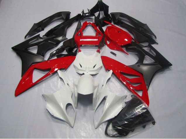 Purchase 2009-2014 White Red Matte Black BMW S1000RR Abs Fairings UK