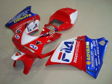 Purchase 1993-2005 Red Blue Fila Ducati 748 Motorbike Fairing UK