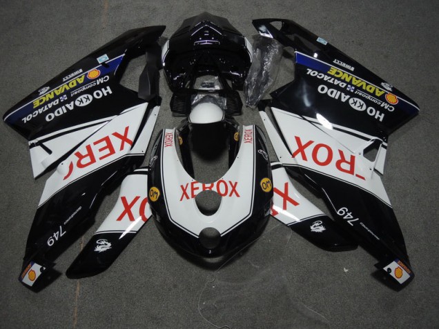 Purchase 2005-2006 Black White Xerox Ducati 749 Motorcycle Replacement Fairings UK Purchase 2005-2006 Black White Xerox Ducati 749 Motorcycle Replacement Fairings UK